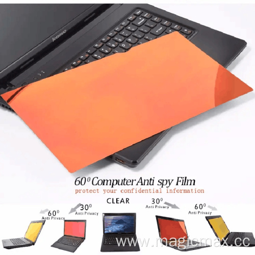 Computer Screen Protector Golden Privacy Filter